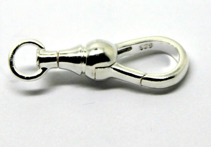 Sterling Silver 925 Ball Swivel Clasp 19mm, 22mm Or 24mm