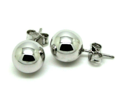 Kaedesigns New Genuine New 9ct 9K Yellow, Rose or White Gold 10mm Stud Ball Earrings