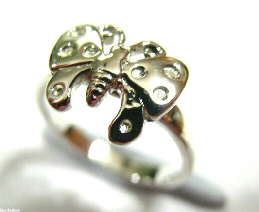 Kaedesigns New Genuine Childs Genuine Sterling Silver Butterfly Ring