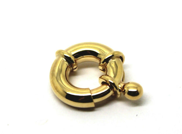 Kaedesigns Small 11mm 9ct 375 Yellow or Rose Gold Bolt Ring Clasp