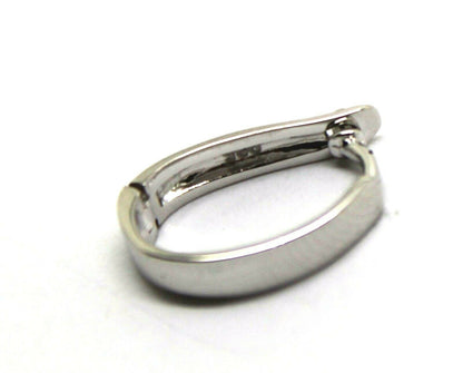 Genuine New Sterling Silver Plain Enhancer Bail Clasp size 13mm x 9mm