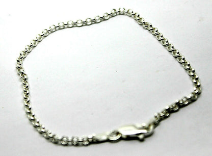 Kaedesigns Sterling Silver 925 Belcher bracelet 19cm long