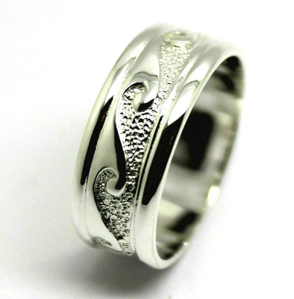 Kaedesigns New Genuine Genuine Sterling Silver 925 Surf Wave Ring Size V