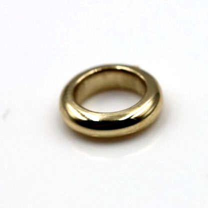 Genuine New 9ct 9k Yellow, Rose Or White Gold Charm Bead Spacer