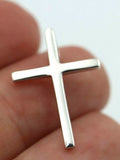 Kaedesigns Genuine Solid Delicate 9ct 9K Yellow, Rose Or White Gold Thin Plain Cross Pendant