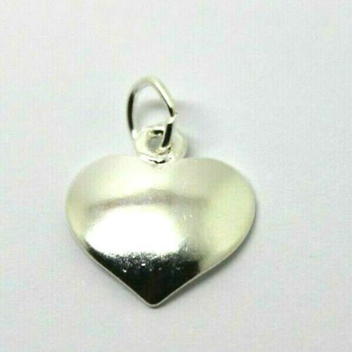 Sterling Silver Heart Charm or pendant charm + jump ring
