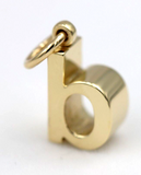 Kaedesigns New Genuine 9kt 9ct Genuine Solid Yellow, Rose or White Gold Initial Pendant b