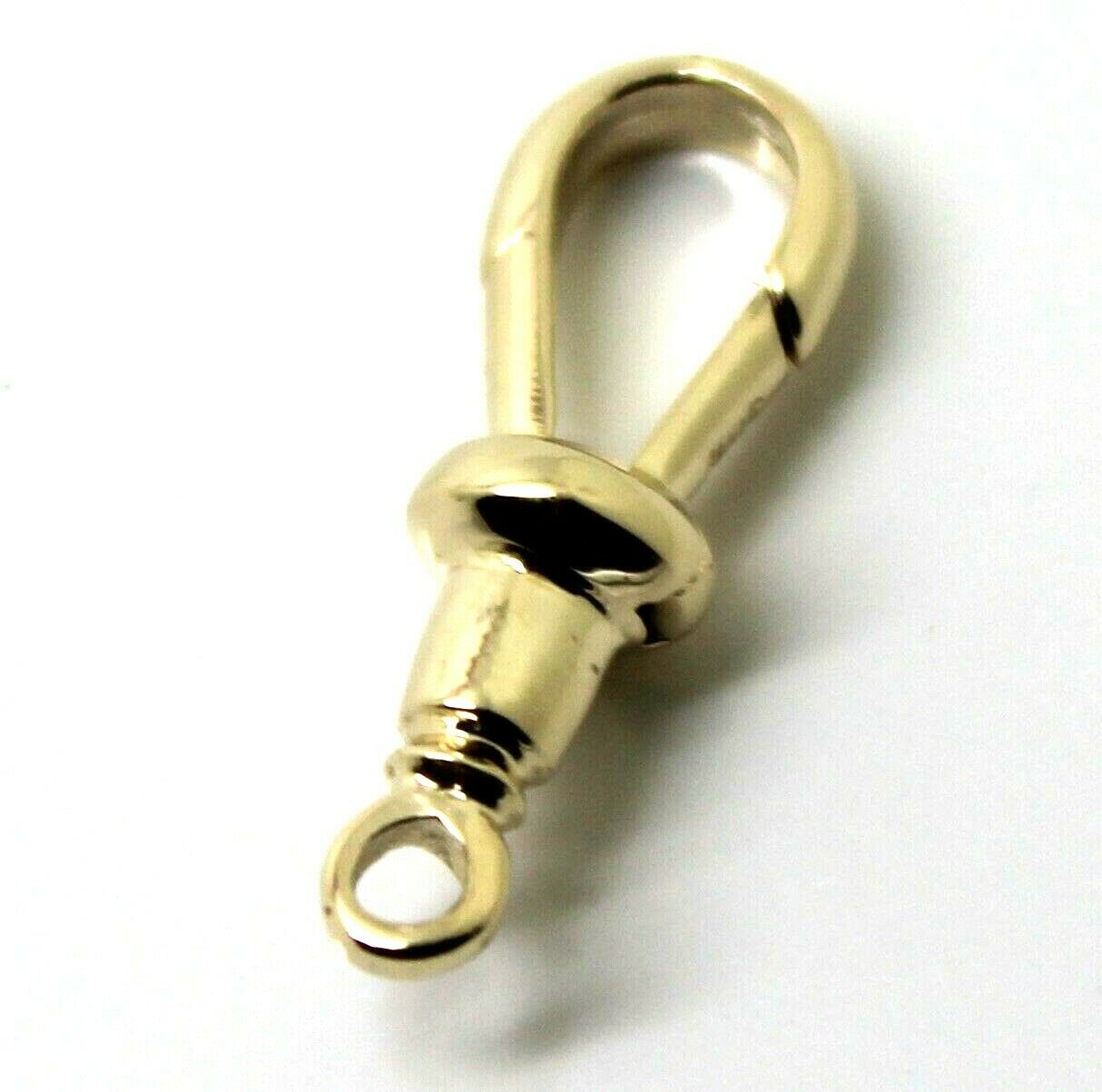 Kaedesigns New 9ct Solid Yellow, Rose or White Gold Albert Swivel Clasp 21mm Size