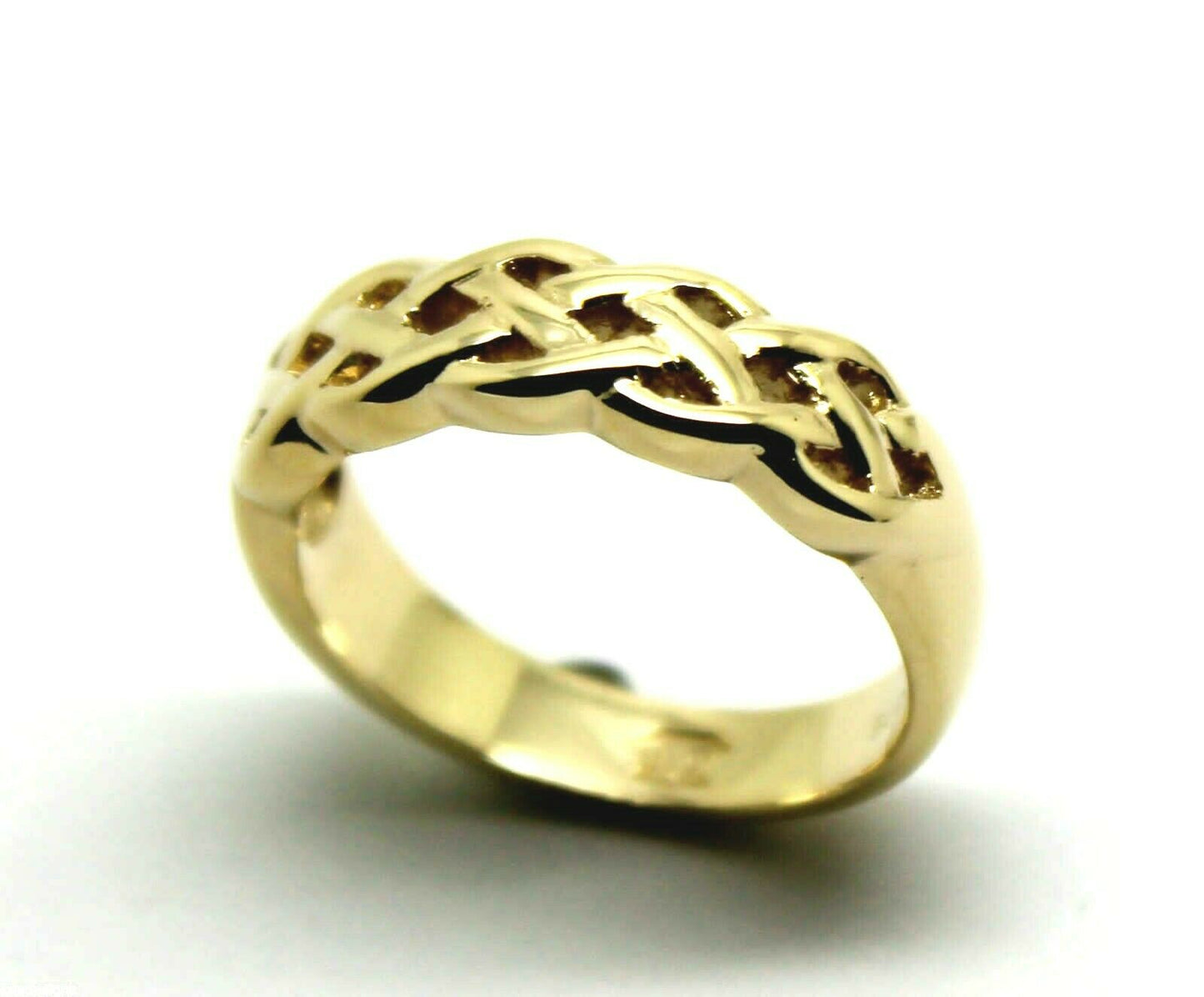 Kaedesigns,Genuine 9ct White, Rose Or White Gold Large Celtic Ring In Your Size