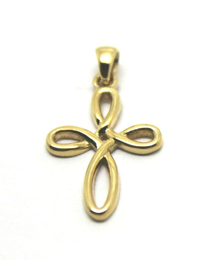 Kaedesigns New Genuine Small 9ct 9K Delicate Yellow, Rose or White Gold Celtic Cross Pendant